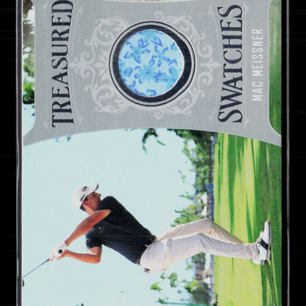 2026 Upper Deck Artifacts Golf Treasured Swatches Mac Meissner #TS-MM