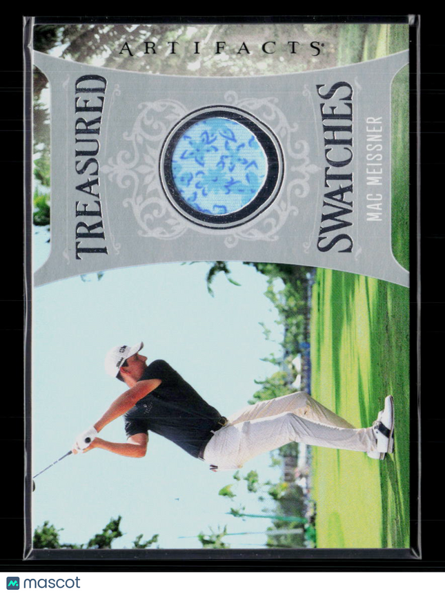 2026 Upper Deck Artifacts Golf Treasured Swatches Mac Meissner #TS-MM