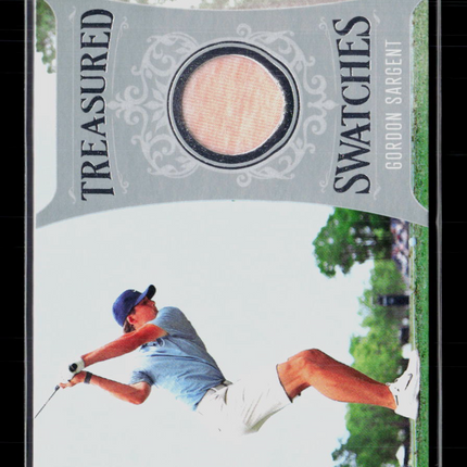 2026 Upper Deck Artifacts Golf Treasured Swatches Gordon Sargent #TS-GS