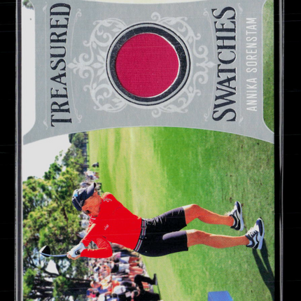 2026 Upper Deck Artifacts Golf Treasured Swatches Annika Sorenstam #TS-AS
