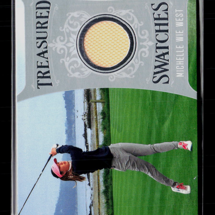 2024 Upper Deck Artifacts Golf Treasured Swatches Michelle Wie West #TS-MW