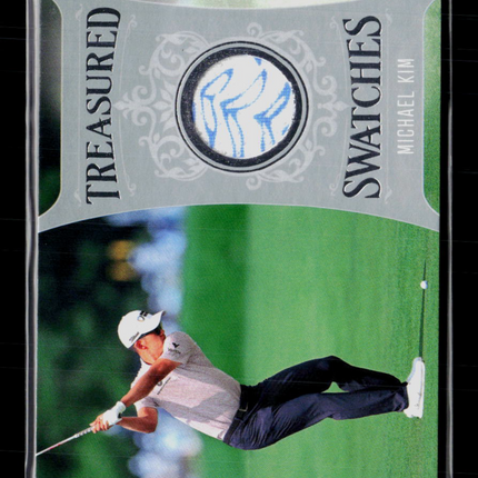2026 Upper Deck Artifacts Golf Treasured Swatches Michael Kim #TS-MK