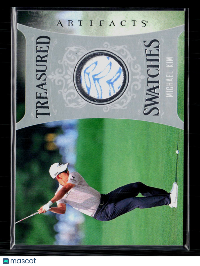 2026 Upper Deck Artifacts Golf Treasured Swatches Michael Kim #TS-MK