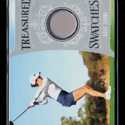 2026 Upper Deck Artifacts Golf Treasured Swatches Rose Zhang #TS-RZ