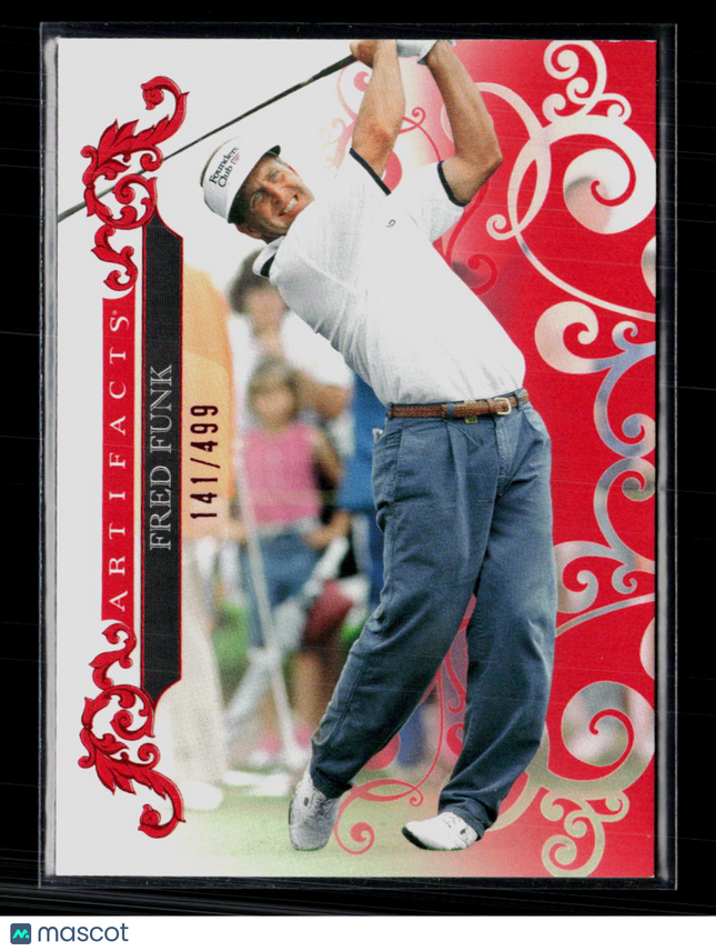 2026 Upper Deck Artifacts Golf Fred Funk #23 Red 141/499
