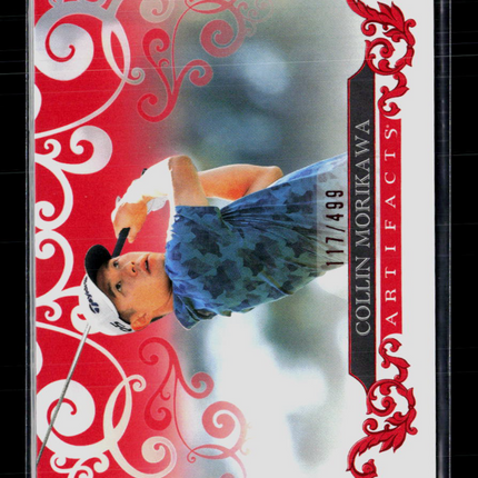 2026 Upper Deck Artifacts Golf Collin Morikawa #49 Red 117/499