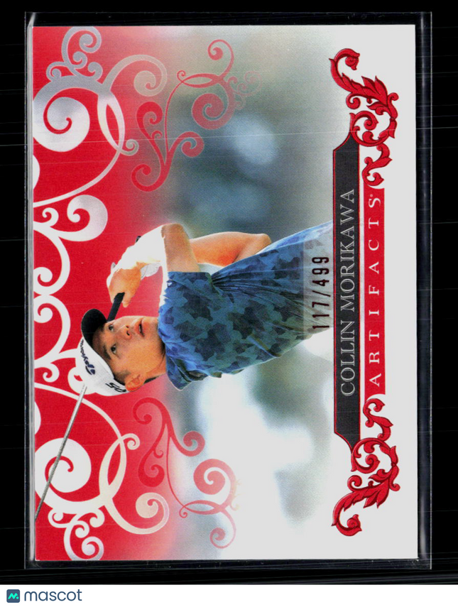 2026 Upper Deck Artifacts Golf Collin Morikawa #49 Red 117/499