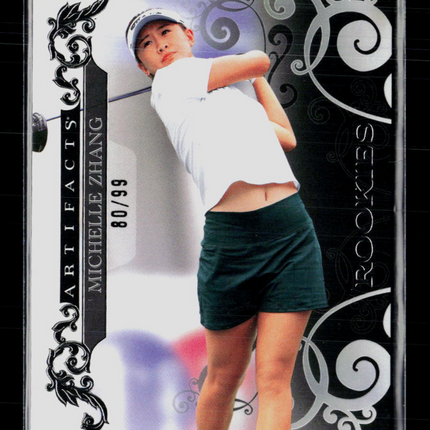 2026 Upper Deck Artifacts Golf Michelle Zhang #61 Black 80/99 RC