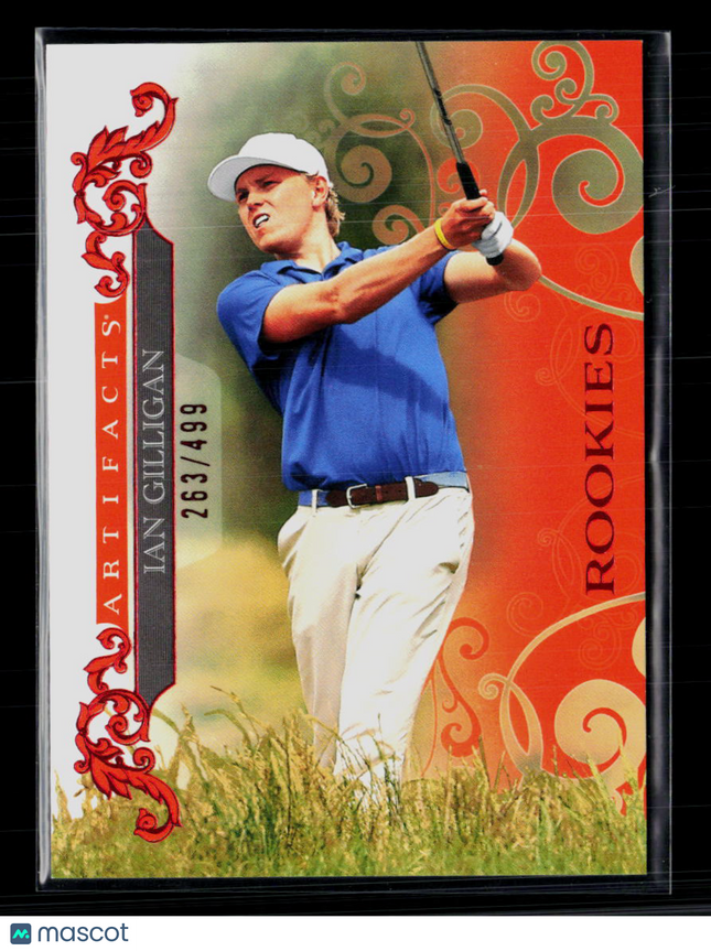 2026 Upper Deck Artifacts Golf Ian Gilligan #56 Red 263/499 RC