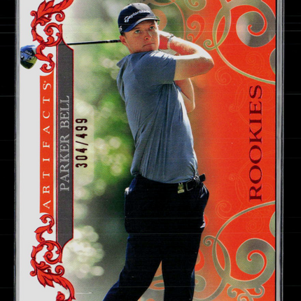 2026 Upper Deck Artifacts Golf Parker Bell #52 Red 304/499 RC