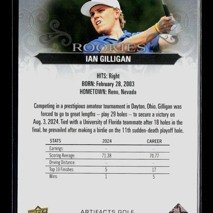2026 Upper Deck Artifacts Golf Ian Gilligan #56 770/999 RC