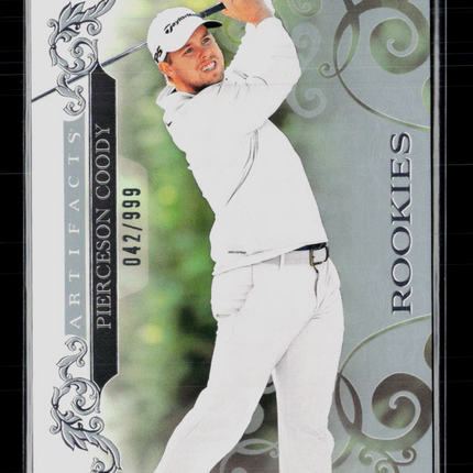 2026 Upper Deck Artifacts Golf Pierceson Coody #69 042/999 RC