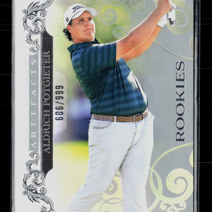 2026 Upper Deck Artifacts Golf Aldrich Potgieter #70 606/999 RC