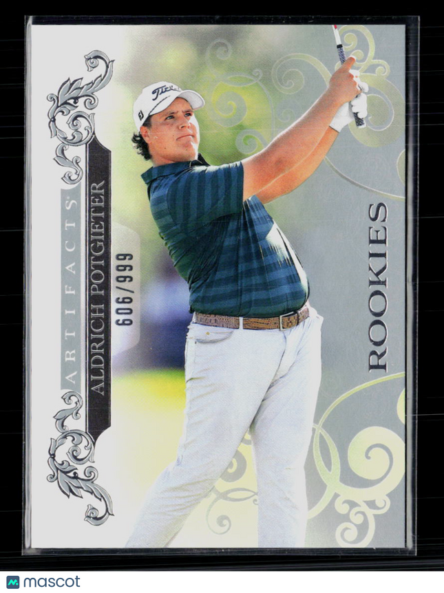 2026 Upper Deck Artifacts Golf Aldrich Potgieter #70 606/999 RC