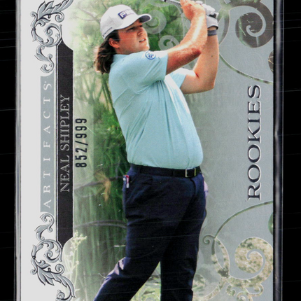 2026 Upper Deck Artifacts Golf Neal Shipley #71 852/999 RC