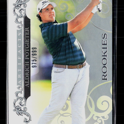 2026 Upper Deck Artifacts Golf Aldrich Potgieter #70 /999 RC