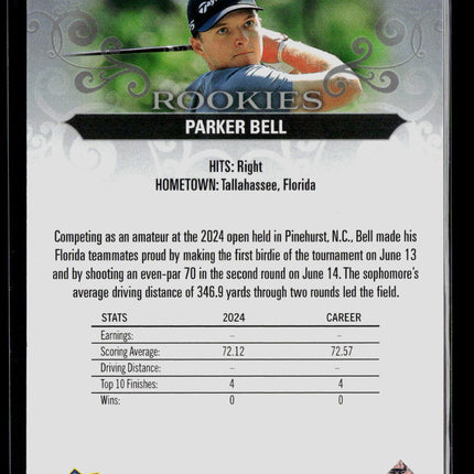 2026 Upper Deck Artifacts Golf Parker Bell #52 /999 RC