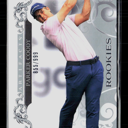 2026 Upper Deck Artifacts Golf Parker Coody #68 /999 RC
