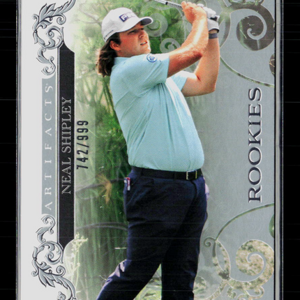 2026 Upper Deck Artifacts Golf Neal Shipley #71 /999 RC