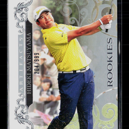 2026 Upper Deck Artifacts Golf Hideki Matsuyama #55