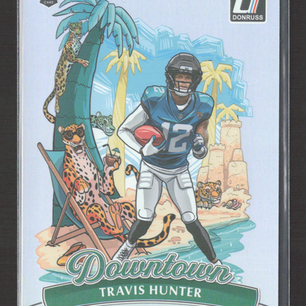 2025 Panini Donruss Downtown Travis Hunter #13 RC