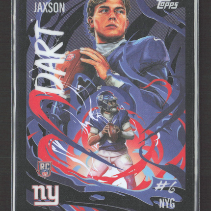 2025 Topps Chrome Ultra violet Jaxson Dart #UV-1 RC