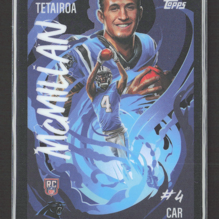 2025 Topps Chrome Ultra Violet Ray Tetairoa McMillan #UV-5