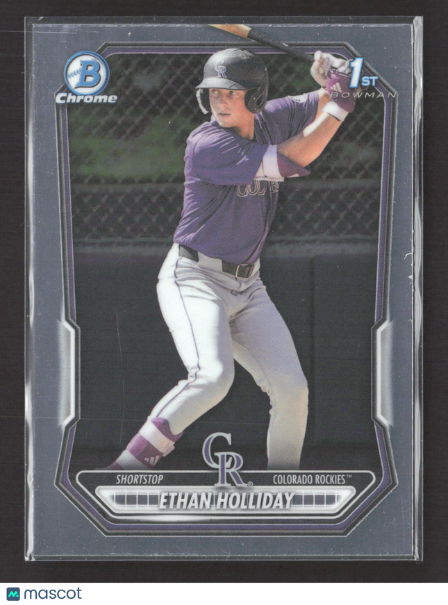 2025 Bowman Chrome Ethan Holliday #BCP-1 1st Bowman