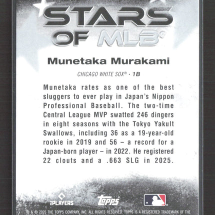 2026 Topps Stars of MLB Munetaka Murakami #SMLB-56 RC
