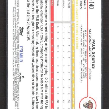 2024 Topps Pro Debut Paul Skenes #PD-140