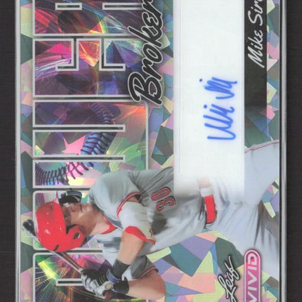 2024 Leaf Vivid Power Brokers Mike Sirota #PB-MS2 Prism 4/9 Auto