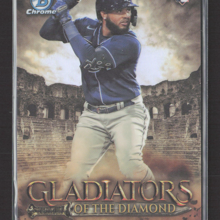 2024 Bowman Chrome Gladiators of the Diamond Junior Caminero #GOTD-3 RC