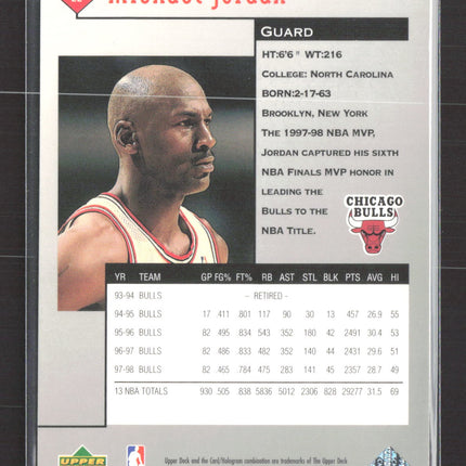 1999 Upper Deck Black Diamond Michael Jordan #22