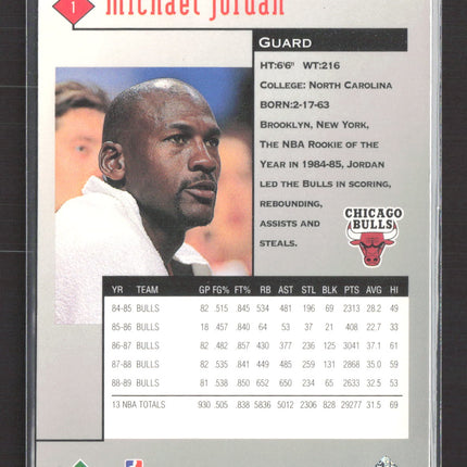 1999 Upper Deck Black Diamond Michael Jordan #1