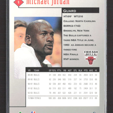 1999 Upper Deck Black Diamond Michael Jordan #9