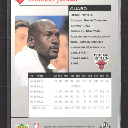 1999 Upper Deck Black Diamond Michael Jordan #12