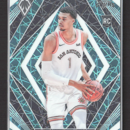 2023 Panini Phoenix Paragon Victor Wembanyama #13 RC Teal Lazer