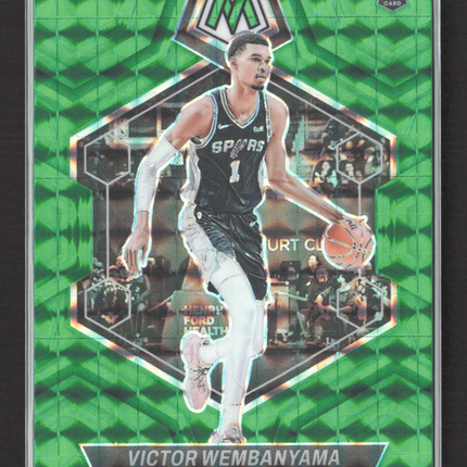 2023 Panini Mosaic Prizm Victor Wembanyama #238 Green RC