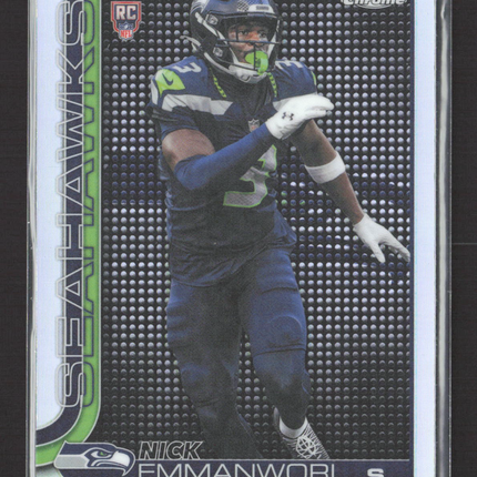 2025 Topps Chrome Nick Emmanwori #348 RC LightBoard