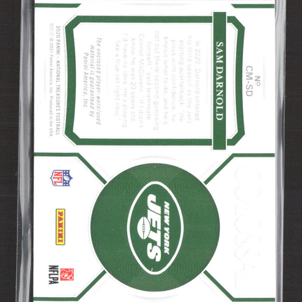 2021 Panini National Treasures Colossal Sam Darnold #CM-SD Jersey /99