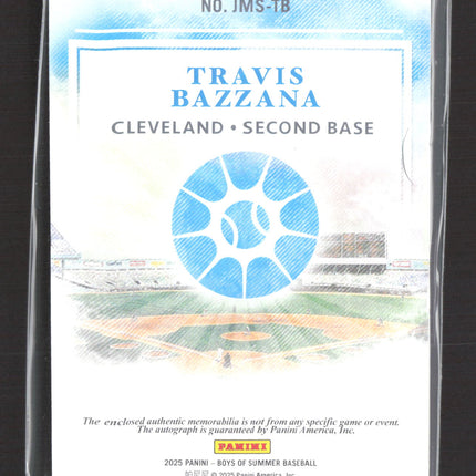 2025 Panini Boys of Summer Travis Bazzana #JMS-TB 08/49 Patch Auto