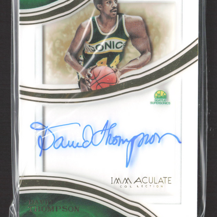 2016 Panini Immaculate Collection David Thompson #SS-DT Auto /99