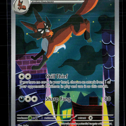 Pokemon 2026 Mega Evolution – Pitch black Thievul #92/84