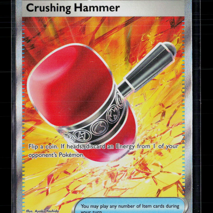 Pokemon 2025 Pitch Black Crushing Hammer #105/84