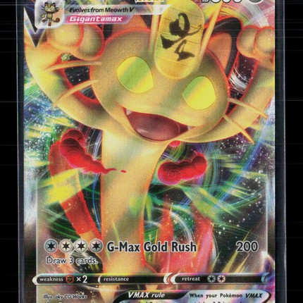 Pokemon 2020 Sword & Shield Meowth VMAX #SWSH005