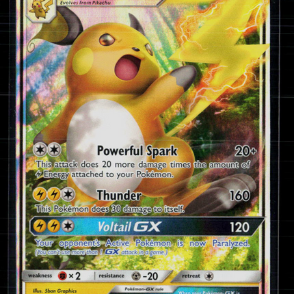 Pokemon 2017 Shining Legends Raicu GX #29/73