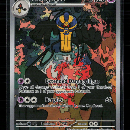 Pokemon 2025 Scarlet & Violet White Flare Cofagrigus #123/86