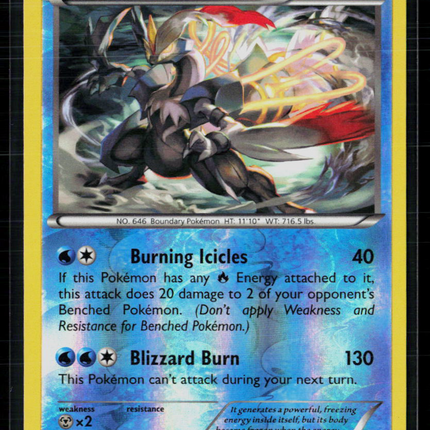 Pokemon 2016 Fates Collide White Kyurem #21/124