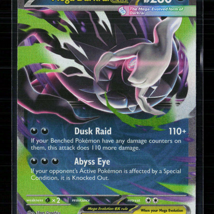 Pokemon 2026 Mega Evolution – Pitch Black Mega Darkrai EX #48/84