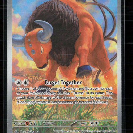 Pokemon 2026 Mega Evolution – Chaos Rising Tauros #96/86